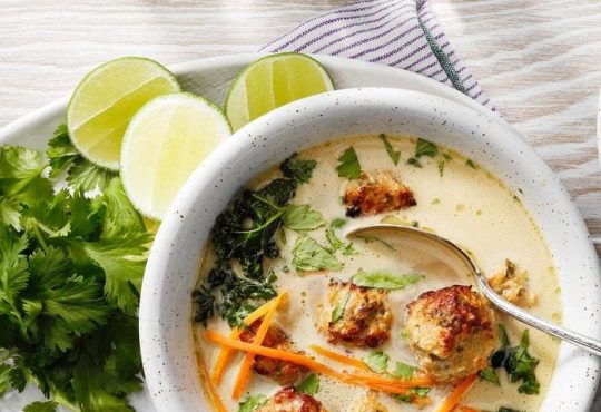 Thai Meatball Soup