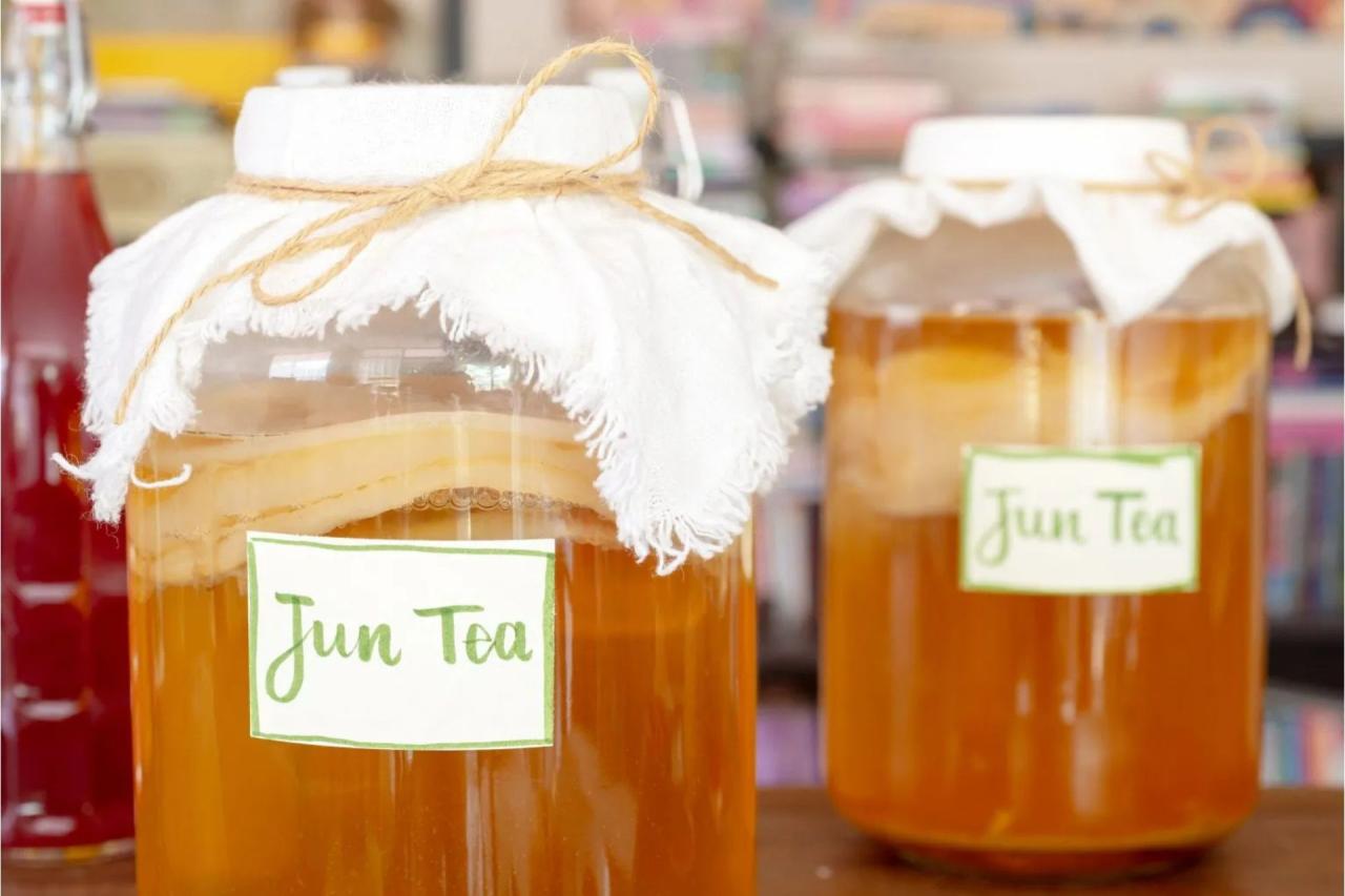 Kombucha alternative jun tea